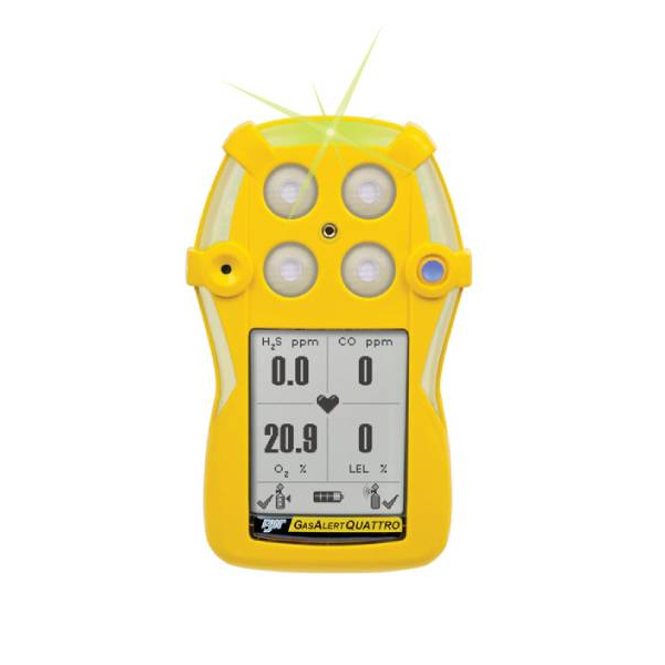 Мультигазовий детектор BW GasAlert Quattro