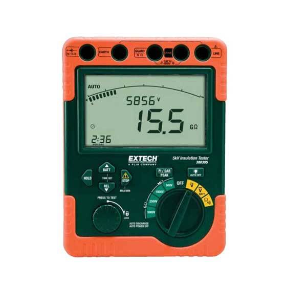 Цифровий тестер ізоляції високої напруги (220В) Extech 380396