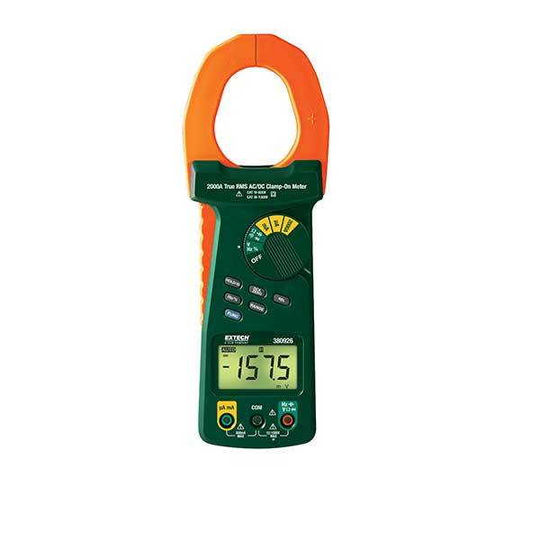 Струмові кліщі True RMS AC/DC  2000A Extech 380926