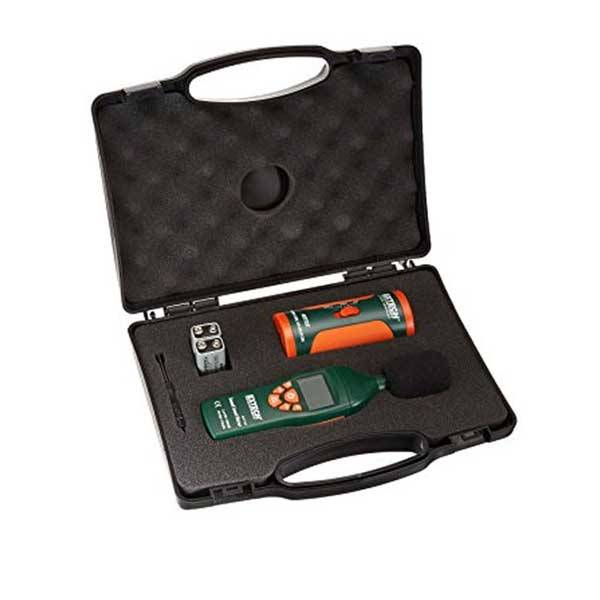 Комплект вимірювач шуму / калібратор звуку Extech 407732-KIT