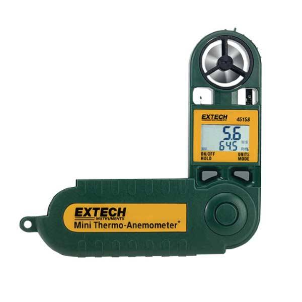 Мінігігротермоанемометр з вмонтованою змінною крильчаткою Extech 45158