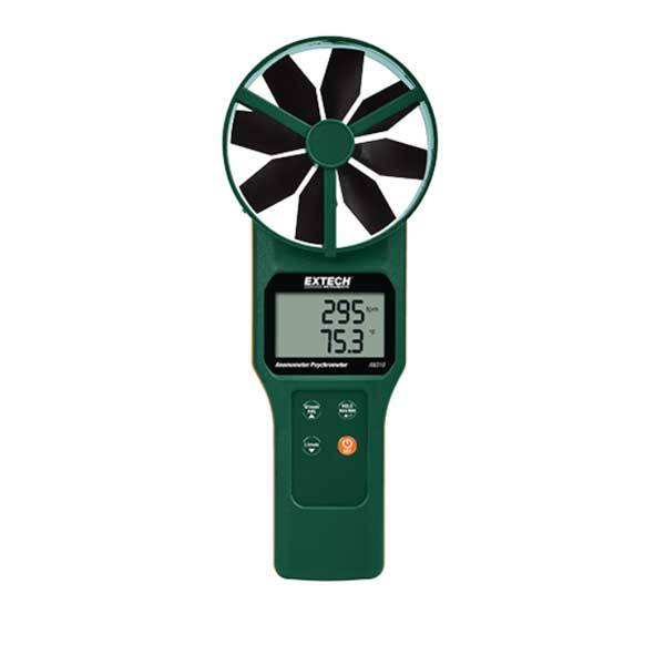 Анемометр / психрометр з великими лопатями CFM / CMM Extech AN310