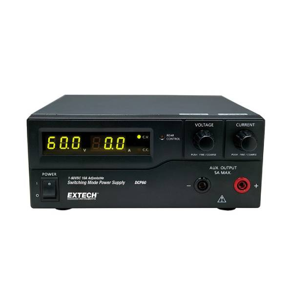 Блок живлення з комутацією 600 Вт (120 В) Extech DCP60