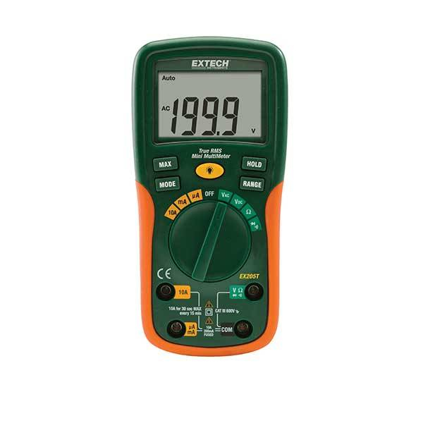 Цифровий TrueRMS мультиметр Extech EX205T