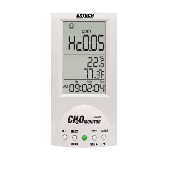 Настільний монітор формальдегіду Extech FM300