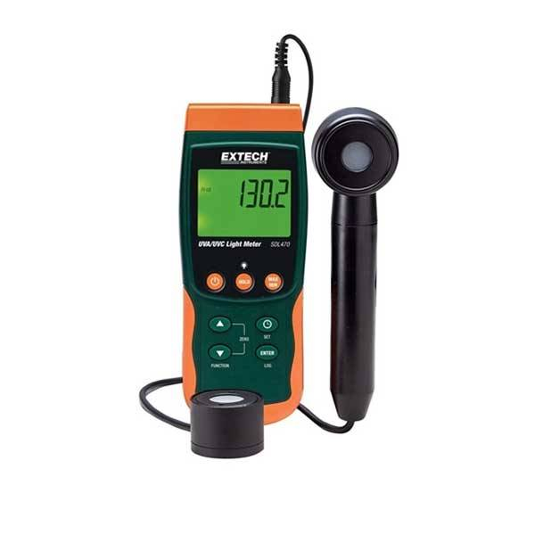 Вимірювач ультрафіолету UVA / UVC / Логер Extech SDL470