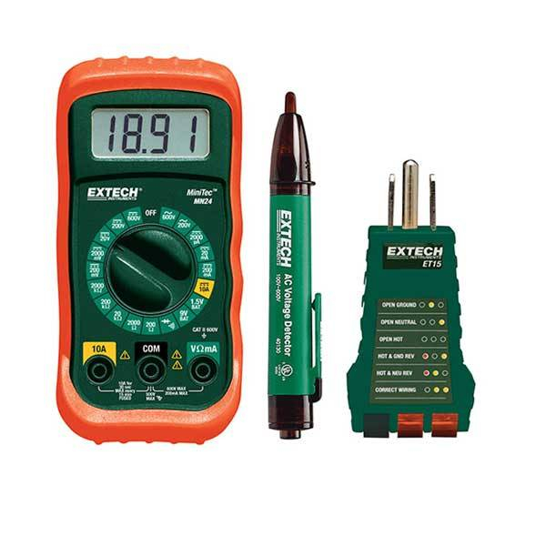 Електричний тестовий комплект Extech MN24-KIT