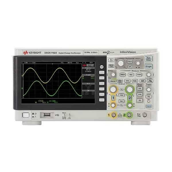 Осциллограф 70/100 МГц, 2 аналогових канали Keysight DSOX1102A
