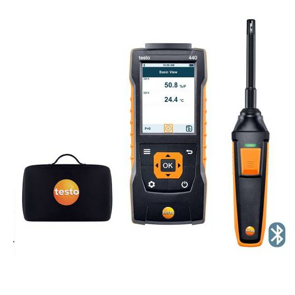 Комплект вологості з Bluetooth (Ø 0,47") testo 440