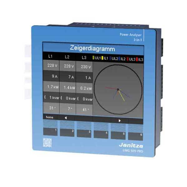 Аналізатор якості електроенергії Janitza 509 Pro