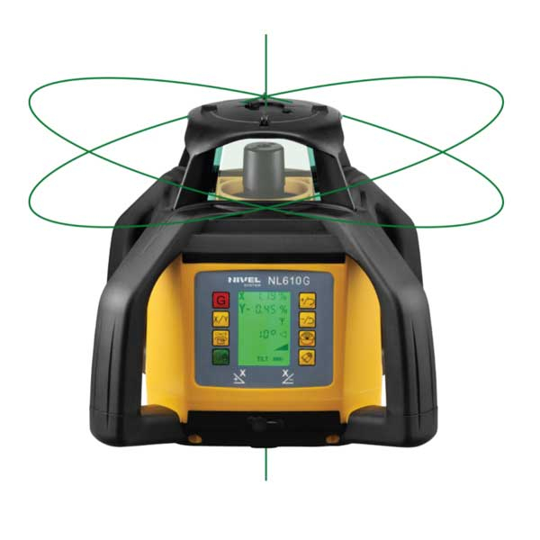 Цифровий ротаційний нівелір Nivel System NL 610G Digital