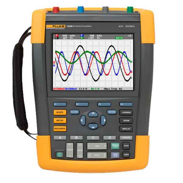 Fluke Biomedical 190M. Портативний осцилограф-мультиметр медичних сигналів.
