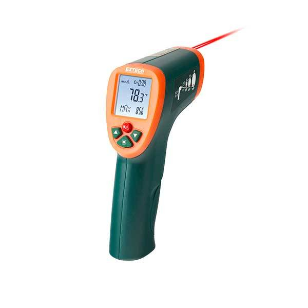 Інфрачервоний термометр з кольоровою сигналізацією Extech IR270