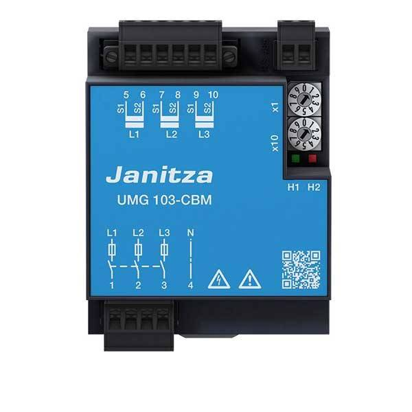 Аналізатор параметрів електричної мережі Janitza UMG 103-CBM