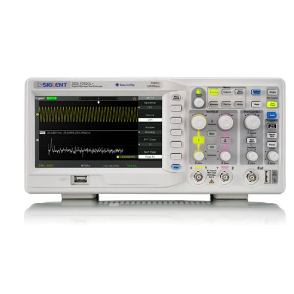 Серія цифрових осцилографів Siglent SDS1000DL+