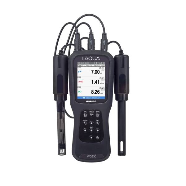 Вимірювач pH / кондуктометр / солемір / TDS-метр/ оксиметр Horiba WQ-330-PСD-K