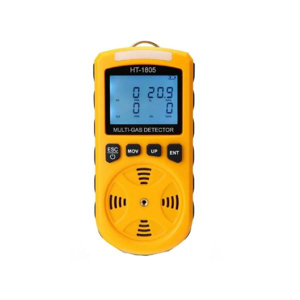 Газовий детектор 4 в 1  (H2S, O2, CO, LEL) Walcom HT-1805