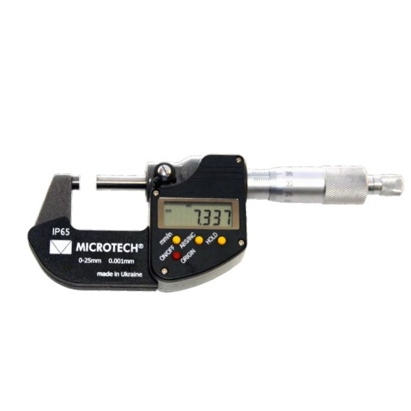 Мікрометр цифровий МКЦ-25 IP65 0-25мм