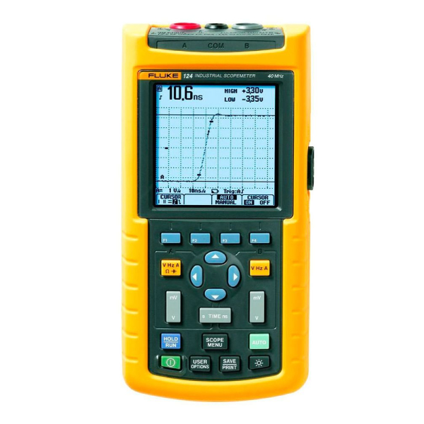 Портативний осцилограф Fluke 124
