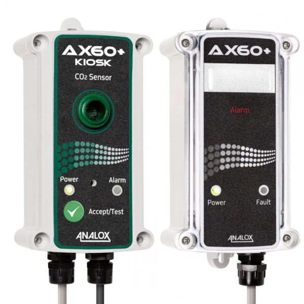 Монітор CO2  і сигналізація для кіосків Analox Ax60+ Kiosk