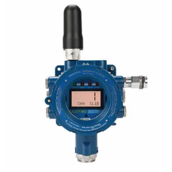 Бездротовий фіксований детектор газу з Modbus, виходами 4-20 мА та реле сигналізації OLCT80