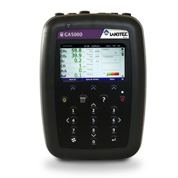 Портативний аналізатор залищних газів QED Landtec GA5000