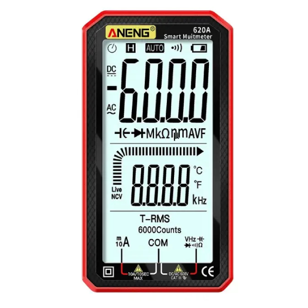 Цифровий мультиметр з сенсорним екраном ANENG 620A
