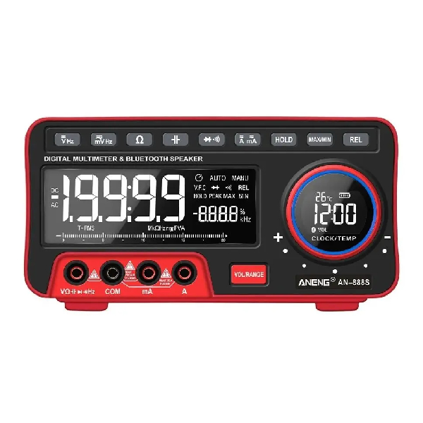 Мультифункціональний настільний мультиметр з bluetooth колонкою ANENG AN888S Pro