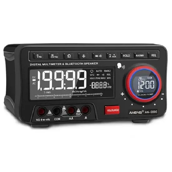 Мультифункціональний настільний мультиметр з bluetooth колонкою ANENG AN999S Pro