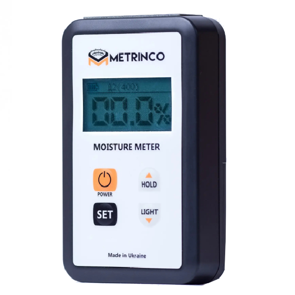 Професійний вологомір деревини  (з глибиною проникнення 15 мм) METRINCO M115W