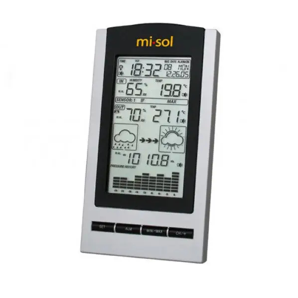 Домашня метеостанція з бездротовим датчиком Misol WH1150-1