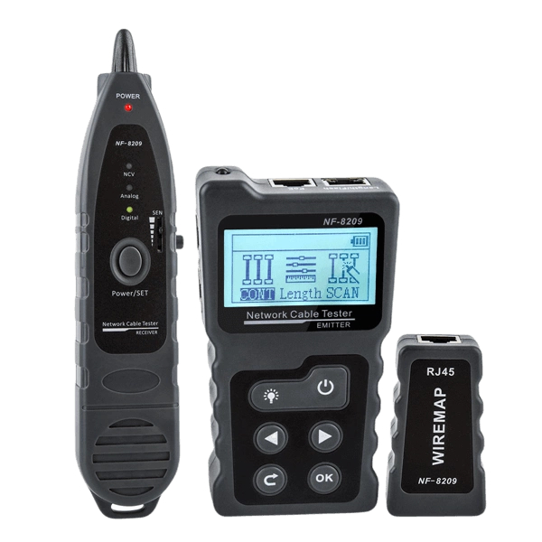 Багатофункціональний кабельний тестер, PoE тестер Noyafa NF-8209