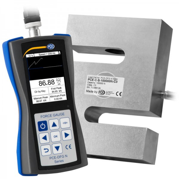 Динамометр до 50 000Н (5 098 кг) PCE Instruments PCE-DFG N 50K