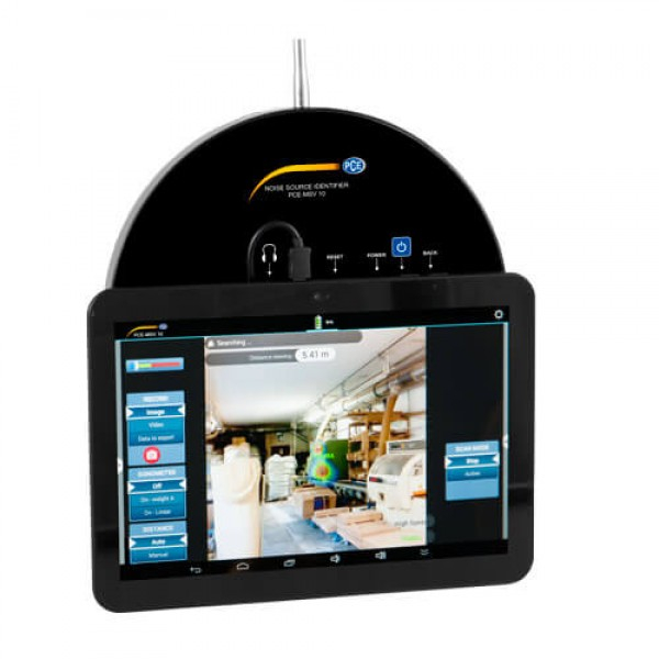 Портативна звукова камера PCE Instruments PCE-MSV 10