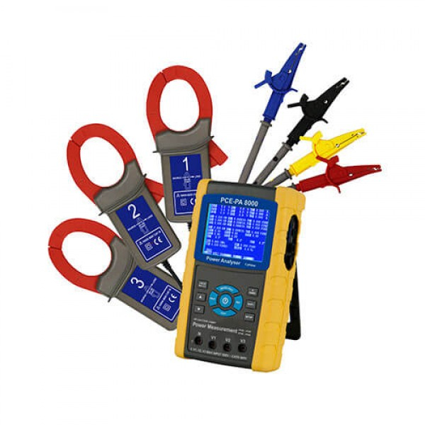 Аналізатор якості електроенергії з функцією запису PCE Instruments PCE-PA 8000