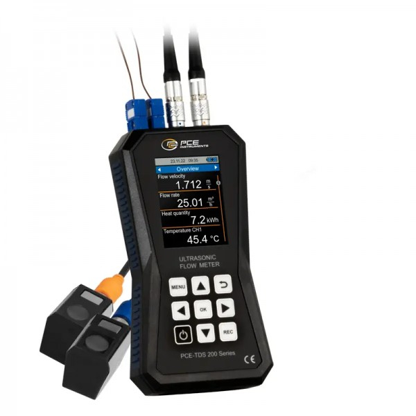 витратомір з термопарою (теплолічильник) PCE Instruments PCE-TDS 200+ S