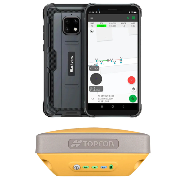 Комплект RTK Topcon HiPer SR (INTERNATIONAL SINGLE) + BV4900 + ezRTKPro