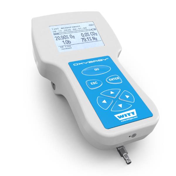 Газоаналізатор для перевірки медичних газів Oxybaby med