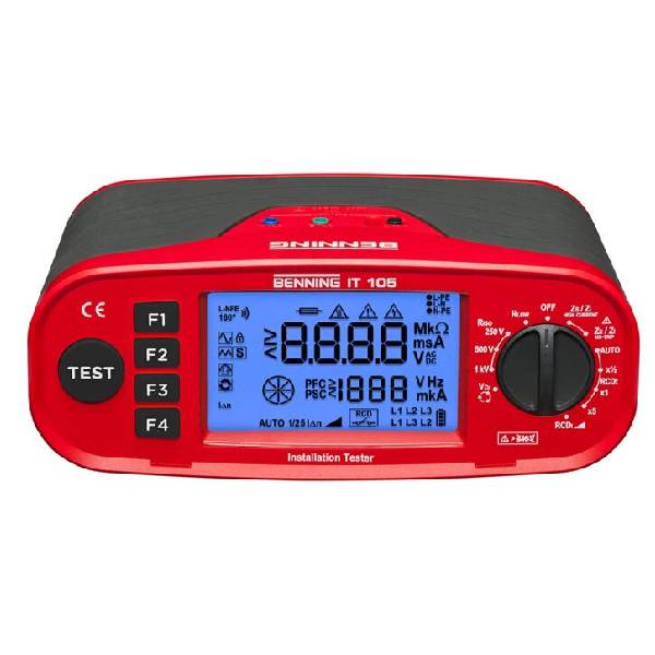Прилад для вимірювання опору ізоляції Benning IT 105