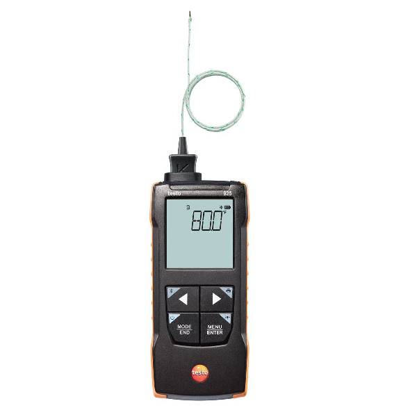 Термометр типу К з App connection testo 925