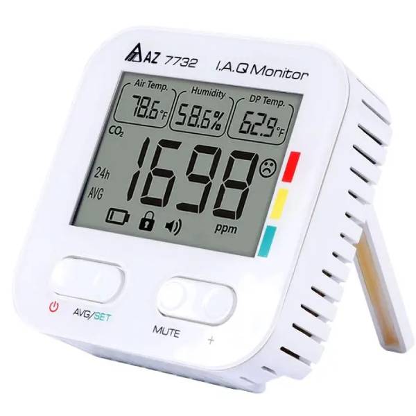 Монітор CO2 RH Temp для приміщень AZ-7732