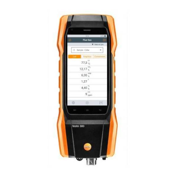 Аналізатор димових газів (O2, CO до 4000 ppm) testo 300